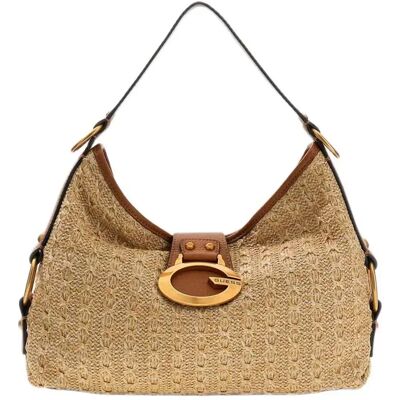Guess Sac Porté épaule Camden Natural / Cognac One Size unisex - Publicité Guess Sac Porté épaule Camden Natural / Cognac One Size unisex - Publicité