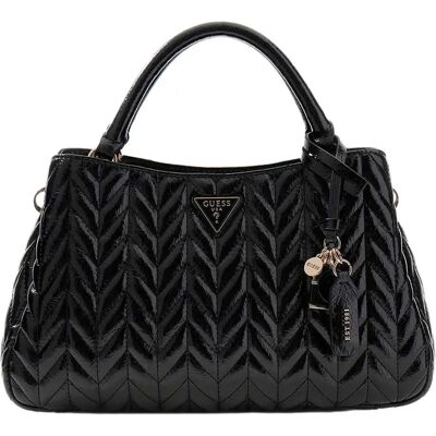Guess Sac Cheryl Satchel Black One Size unisex - Publicité Guess Sac Cheryl Satchel Black One Size unisex - Publicité