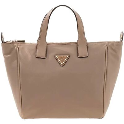 Guess Sac En Toile Follie Small Taupe One Size unisex - Publicité Guess Sac En Toile Follie Small Taupe One Size unisex - Publicité