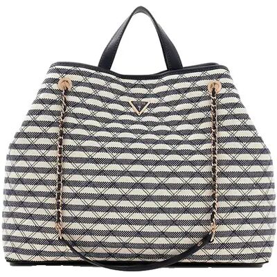 Guess Sac En Toile Giully Ii Large Navy Multicolor One Size unisex - Publicité Guess Sac En Toile Giully Ii Large Navy Multicolor One Size unisex - Publicité