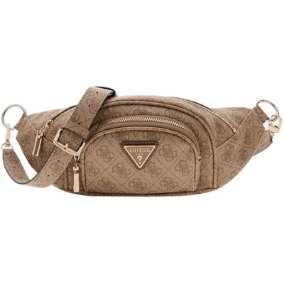 Guess Sac Banane Latona Latte Logo One Size unisex - Publicité Guess Sac Banane Latona Latte Logo One Size unisex - Publicité