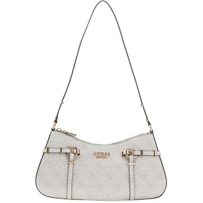 Guess Sac Porté épaule Leona Logo Bone Logo One Size unisex - Publicité Guess Sac Porté épaule Leona Logo Bone Logo One Size unisex - Publicité