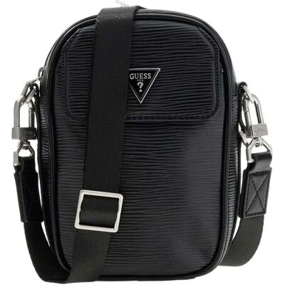 Guess Bandoulière Milano Black One Size male - Publicité Guess Bandoulière Milano Black One Size male - Publicité