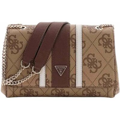 Guess Sac Noelle Ii Latte Logo / Brown One Size unisex - Publicité Guess Sac Noelle Ii Latte Logo / Brown One Size unisex - Publicité