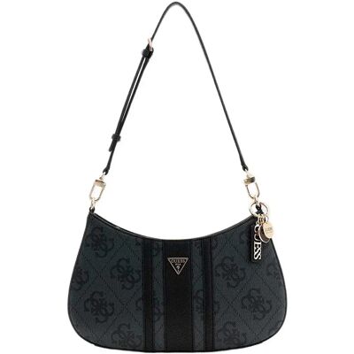 Guess Sac Porté épaule Noelle Ii Coal Logo One Size unisex - Publicité Guess Sac Porté épaule Noelle Ii Coal Logo One Size unisex - Publicité