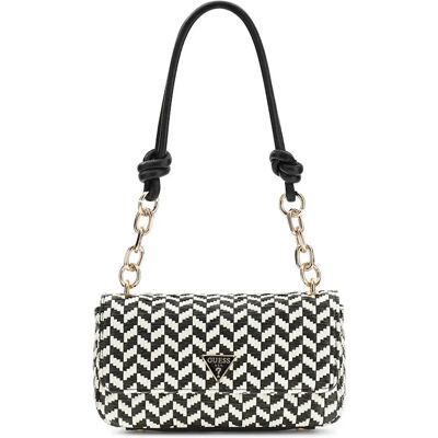 Guess Sac Porté épaule Tessi Black Multicolor One Size unisex - Publicité Guess Sac Porté épaule Tessi Black Multicolor One Size unisex - Publicité