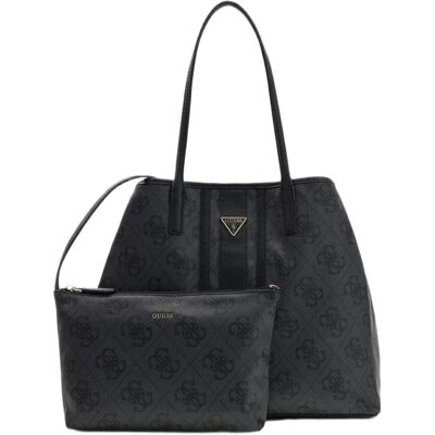 Guess Sac En Toile Victtoria Large Coal Logo One Size unisex - Publicité Guess Sac En Toile Victtoria Large Coal Logo One Size unisex - Publicité