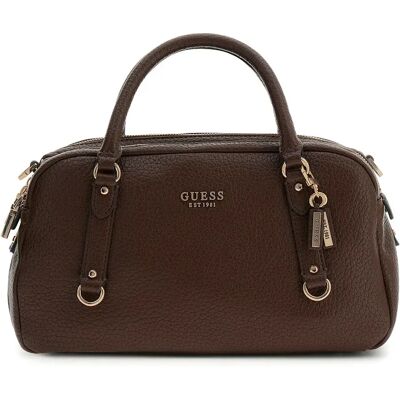 Guess Sac Marsha Box Satchel Espresso One Size unisex - Publicité Guess Sac Marsha Box Satchel Espresso One Size unisex - Publicité