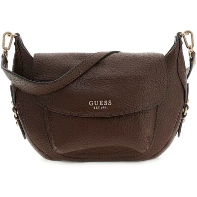 Guess Sac Porté épaule Marsha Flap Espresso One Size unisex - Publicité Guess Sac Porté épaule Marsha Flap Espresso One Size unisex - Publicité