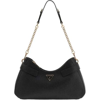 Guess Sac Porté épaule Serenova Saffiano Black One Size unisex - Publicité Guess Sac Porté épaule Serenova Saffiano Black One Size unisex - Publicité