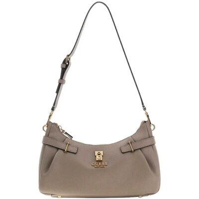 Guess Sac Porté épaule Yesba Dark Taupe One Size unisex - Publicité Guess Sac Porté épaule Yesba Dark Taupe One Size unisex - Publicité