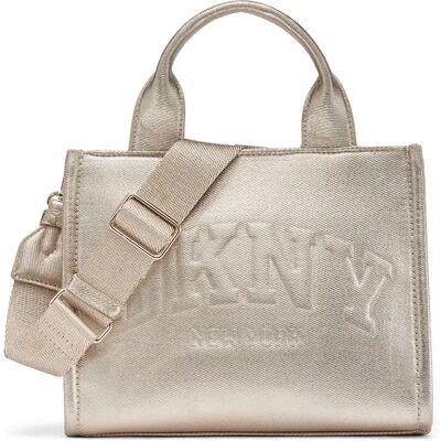 Dkny Sac En Toile Hadlee Small Gold One Size unisex - Publicité Dkny Sac En Toile Hadlee Small Gold One Size unisex - Publicité