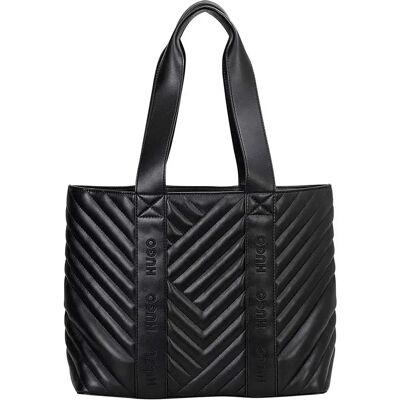 Hugo Sac En Toile Becky 10277938 Black One Size unisex - Publicité Hugo Sac En Toile Becky 10277938 Black One Size unisex - Publicité