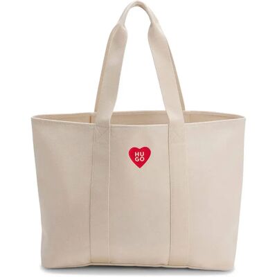 Hugo Sac En Toile Becky 10279738 Open White One Size unisex - Publicité Hugo Sac En Toile Becky 10279738 Open White One Size unisex - Publicité