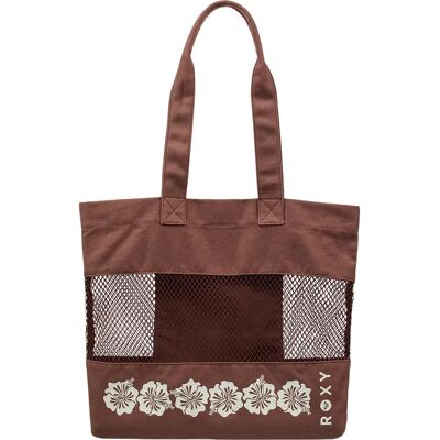 Roxy Sac En Toile Summer Breezy Cappuccino One Size unisex - Publicité Roxy Sac En Toile Summer Breezy Cappuccino One Size unisex - Publicité