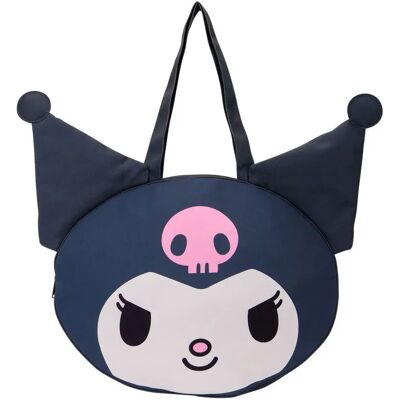 Loungefly Sac à Main Kuromi Hello Kitty Black / Purple One Size unisex - Publicité Loungefly Sac à Main Kuromi Hello Kitty Black / Purple One Size unisex - Publicité