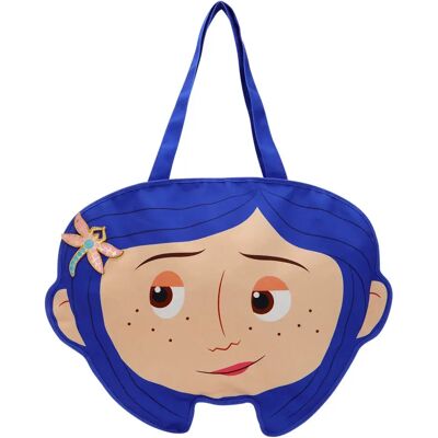 Loungefly Sac à Main Laika Coraline´s Worlds Blue / Yellow One Size unisex - Publicité Loungefly Sac à Main Laika Coraline´s Worlds Blue / Yellow One Size unisex - Publicité