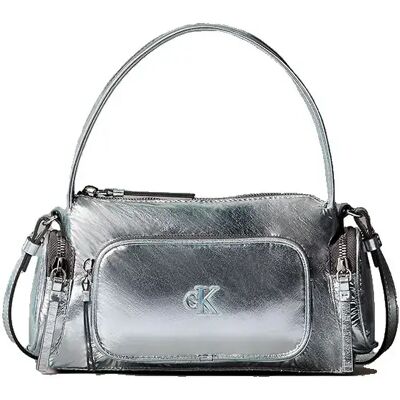 Calvin Klein Sac Porté épaule Lv04f3443g Silver Metallic One Size unisex - Publicité Calvin Klein Sac Porté épaule Lv04f3443g Silver Metallic One Size unisex - Publicité