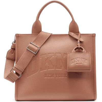 Dkny Sac En Toile Hadlee Md Hot Cocoa One Size unisex - Publicité Dkny Sac En Toile Hadlee Md Hot Cocoa One Size unisex - Publicité