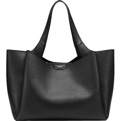 Dkny Sac En Toile Willa Black / Silver One Size unisex - Publicité Dkny Sac En Toile Willa Black / Silver One Size unisex - Publicité