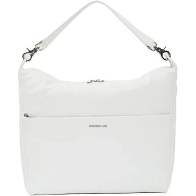 Mandarina Duck Sac Porté épaule Mellow Leather Vertical Hobo Blanc One Size unisex - Publicité Mandarina Duck Sac Porté épaule Mellow Leather Vertical Hobo Blanc One Size unisex - Publicité