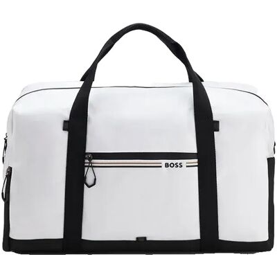 Boss Sac Duffle Stenson 10252396 White One Size unisex - Publicité Boss Sac Duffle Stenson 10252396 White One Size unisex - Publicité