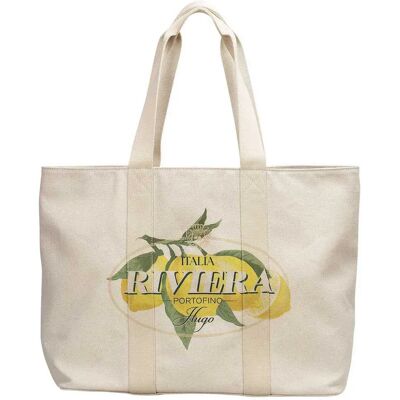 Hugo Sac En Toile Becky Cpr 10279894 Open White One Size unisex - Publicité Hugo Sac En Toile Becky Cpr 10279894 Open White One Size unisex - Publicité