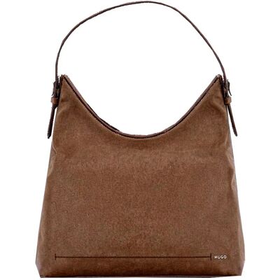 Hugo Sac Porté épaule Yorih S Hobo Big 10281904 Dark Brown One Size unisex - Publicité Hugo Sac Porté épaule Yorih S Hobo Big 10281904 Dark Brown One Size unisex - Publicité