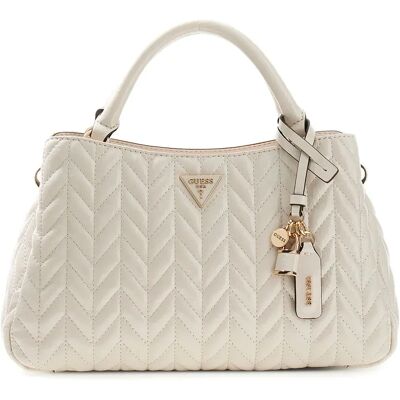 Guess Sac Cheryl Satchel Stone One Size unisex - Publicité Guess Sac Cheryl Satchel Stone One Size unisex - Publicité