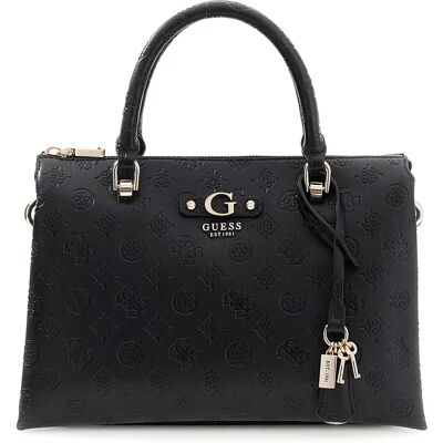 Guess Sac Dita Satchel Black Logo One Size unisex - Publicité Guess Sac Dita Satchel Black Logo One Size unisex - Publicité