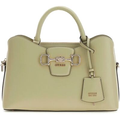 Guess Sac Janie Satchel Sage One Size unisex - Publicité Guess Sac Janie Satchel Sage One Size unisex - Publicité