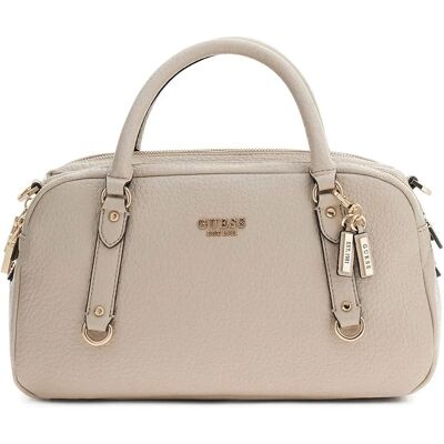 Guess Sac Marsha Box Satchel Light Taupe One Size unisex - Publicité Guess Sac Marsha Box Satchel Light Taupe One Size unisex - Publicité
