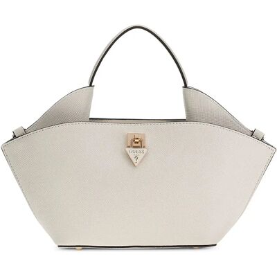 Guess Sac Patsie Mini Off White One Size unisex - Publicité Guess Sac Patsie Mini Off White One Size unisex - Publicité