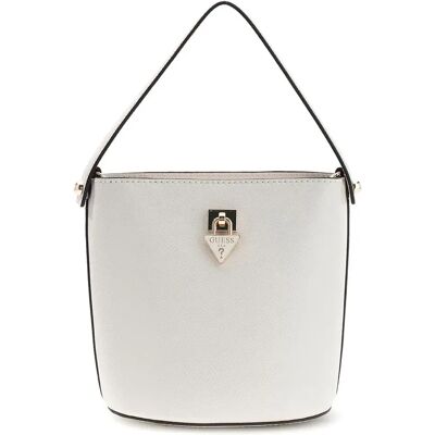 Guess Sac Patsie Top Off White One Size unisex - Publicité Guess Sac Patsie Top Off White One Size unisex - Publicité