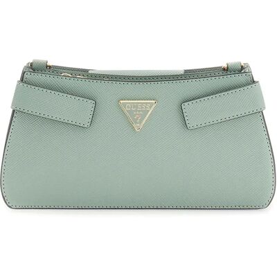 Guess Sac Serenova Saffiano Mini Gris / Light Silver One Size unisex - Publicité Guess Sac Serenova Saffiano Mini Gris / Light Silver One Size unisex - Publicité