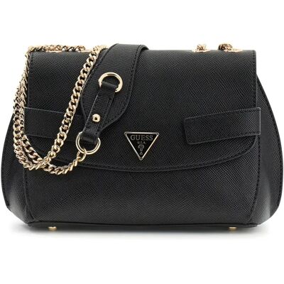 Guess Sac Porté épaule Serenova Saffiano Black One Size unisex - Publicité Guess Sac Porté épaule Serenova Saffiano Black One Size unisex - Publicité