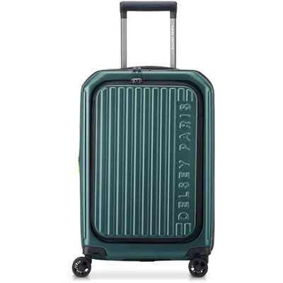 Delsey Valise à Roulettes Securitime Expandable 55cm 37l Deep Green One Size unisex - Publicité Delsey Valise à Roulettes Securitime Expandable 55cm 37l Deep Green One Size unisex - Publicité