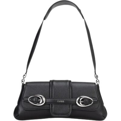 Hugo Sac Porté épaule Jaina 10277947 Black One Size unisex - Publicité Hugo Sac Porté épaule Jaina 10277947 Black One Size unisex - Publicité