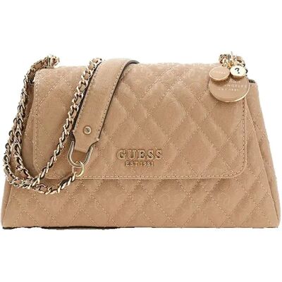 Guess Sac Frankie Convertible Pale Mocha One Size unisex - Publicité Guess Sac Frankie Convertible Pale Mocha One Size unisex - Publicité