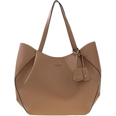 Guess Sac Porté épaule Amorette 2in1 Beige One Size unisex - Publicité Guess Sac Porté épaule Amorette 2in1 Beige One Size unisex - Publicité