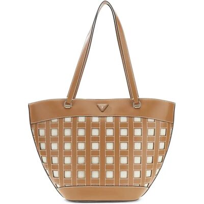 Guess Sac Porté épaule Frankie Girlfriend Caramel One Size unisex - Publicité Guess Sac Porté épaule Frankie Girlfriend Caramel One Size unisex - Publicité