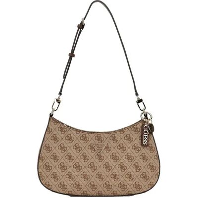 Guess Sac Porté épaule Hwbg96 Noelle Ii Latte Logo / Brown One Size unisex - Publicité Guess Sac Porté épaule Hwbg96 Noelle Ii Latte Logo / Brown One Size unisex - Publicité
