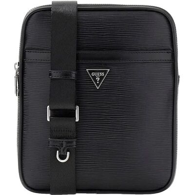Guess Bandoulière Milano Flat Black One Size male - Publicité Guess Bandoulière Milano Flat Black One Size male - Publicité