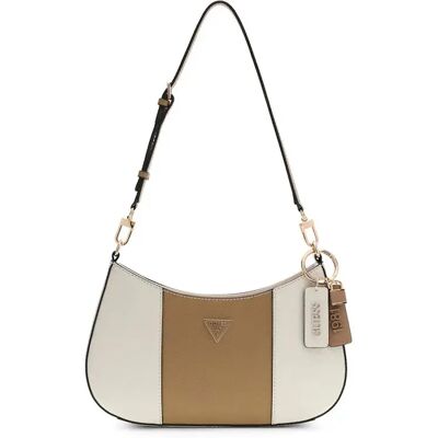 Guess Sac Porté épaule Noelle Ii Off White / Beige One Size unisex - Publicité Guess Sac Porté épaule Noelle Ii Off White / Beige One Size unisex - Publicité