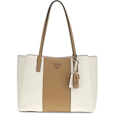 Guess Sac Porté épaule Noelle Ii Tech Off White / Beige One Size unisex - Publicité Guess Sac Porté épaule Noelle Ii Tech Off White / Beige One Size unisex - Publicité