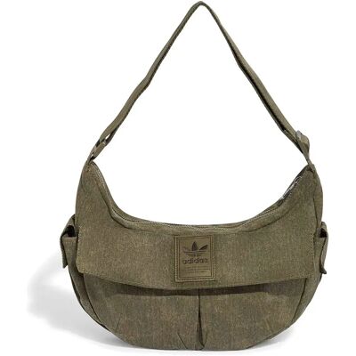 Adidas Originals Sac Porté épaule Washed Moon 5l Olive Strata One Size unisex - Publicité Adidas Originals Sac Porté épaule Washed Moon 5l Olive Strata One Size unisex - Publicité