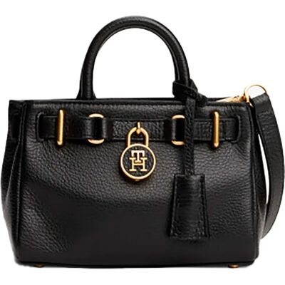 Tommy Hilfiger Sac En Toile Aw0aw18167 Black One Size unisex - Publicité Tommy Hilfiger Sac En Toile Aw0aw18167 Black One Size unisex - Publicité