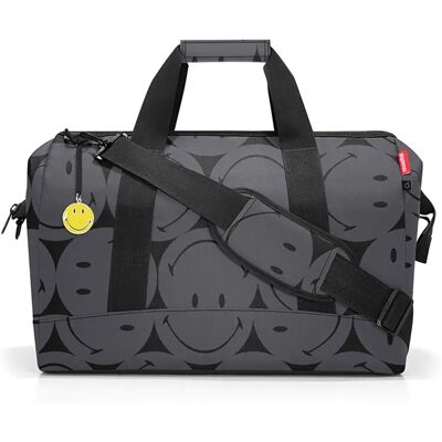 Reisenthel Sac Duffle Allrounder L Smiley® Grey One Size unisex - Publicité Reisenthel Sac Duffle Allrounder L Smiley® Grey One Size unisex - Publicité