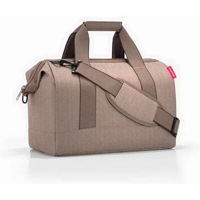 Reisenthel Sac Duffle Allrounder M Herringbone Mokka One Size unisex - Publicité Reisenthel Sac Duffle Allrounder M Herringbone Mokka One Size unisex - Publicité