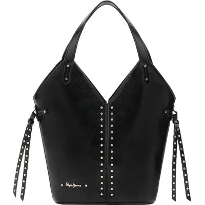 Pepe Jeans Sac Porté épaule Candice Jam Black One Size unisex - Publicité Pepe Jeans Sac Porté épaule Candice Jam Black One Size unisex - Publicité